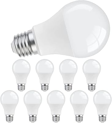 Ampoule led haute efficacité 9 w lumière chaude 3 000 k (jaune) intérieur