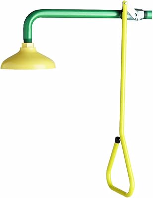 Douche de douche d'urgence horizontale speakman livesaver se-227 jaune