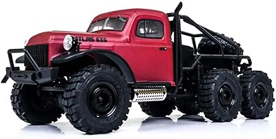Voiture jouet étanche fms atlas 6×6 crawler rtr avec lumières led