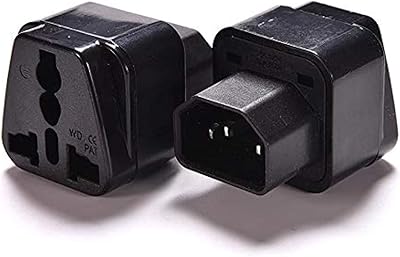 Prise adaptateur universelle c14 vers femelle pour alimentation ac ups