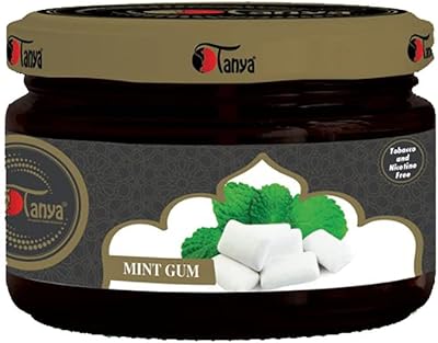 Tana herbal 100% saveur de narguilé nicotine et tabac 250g (gomme menthe)
