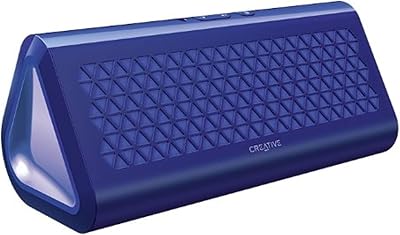Casque bluetooth sans fil creative airwave avec nfc (bleu)
