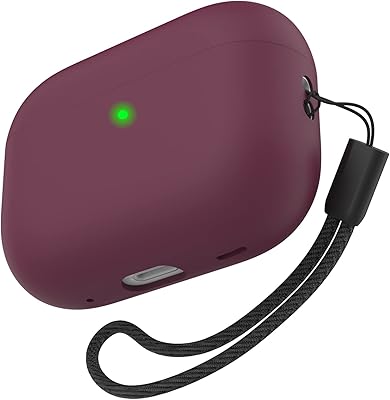 Étui de protection pour airpods pro 2 2e génération avec dragonne et cordon