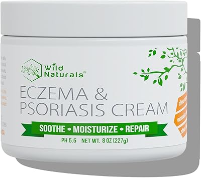 Crème contre l'eczéma et le psoriasis wild naturals - pour les peaux sèches