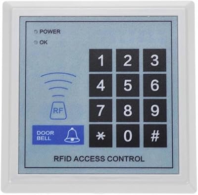 Système de contrôle d'accès rfid rubik avec accès par carte et code pin