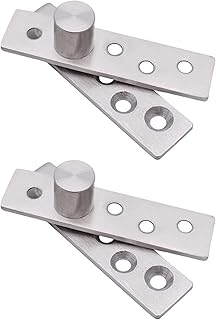 Charnières de porte pivotantes, rotation à 180 degrés, charnières de porte cachées, charnières