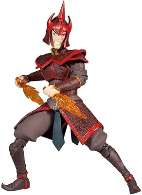 Avatar mcfarlane le dernier maître de l'air prince zuko avec le casque