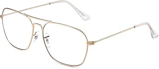 Jm aviator lunettes anti-lumière bleue design carré protection des yeux vidéo anti-éblouissement