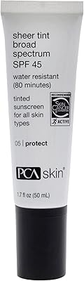 Bcaa skin tint transparent à large spectre spf 45, 50 ml