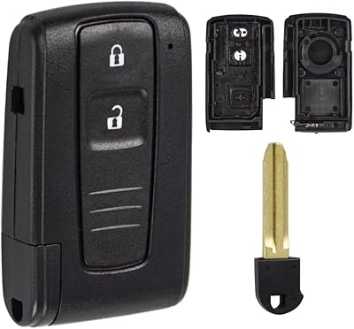 Couvercle de clé à distance de voiture pour toyota prius 2004-2009 corolla