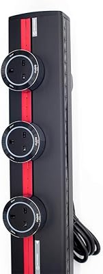 Organiseur de câbles eubiq tuscan cord surface [finition premium] [plug and play] facile