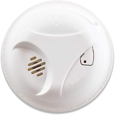 Détecteur de fumée à piles first alert avec bouton silencieux, sa303cn3