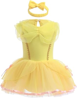 Hecbf costume de princesse de noël pour petites filles, sirène sophia belle, robe