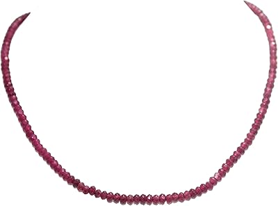 Collier chaîne à brins de bijoux du rajasthan pour femme, perles taillées