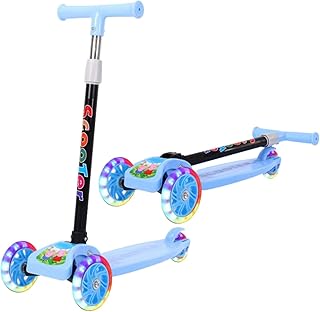 Trottinette à 3 roues pour enfants à hauteur réglable de 3 à 16