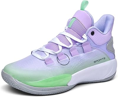Chaussures de basket-ball pour hommes chaussures moyennes antidérapantes d'extérieur baskets