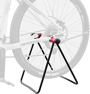 Support de vélo facile à utiliser hauteur réglable support de réparation mécanique pliable