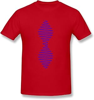 T-shirt à manches courtes et col rond en coton pour hommes arctic monkeys