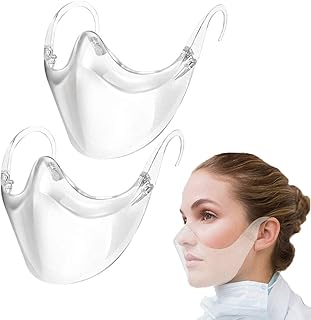 Un masque transparent réutilisable et bien ventilé développé à partir de plastique transparent