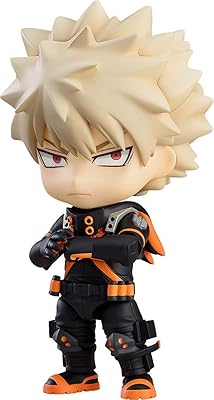 Good smile my hero academia book : katsuki bakugou (stealth suit edition) figurine