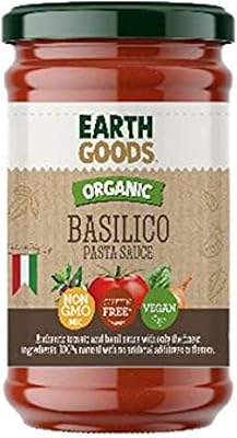 350g de sauce au basilic biologique earth goods