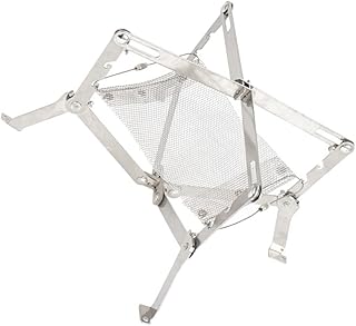 Toddmomy 1 ensemble support de feu poêle support pliant support de poêle à