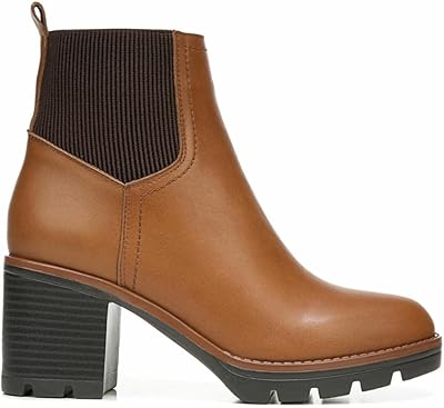 Bottines verney naturalizer pour femme, cuir imperméable ciderspice, 7