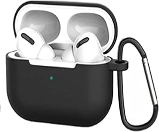 Coque en silicone arabia retail pour apple airpods 3 pro avec porte-clés (noir)