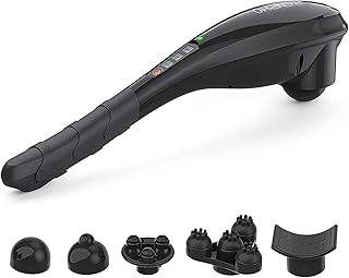 Masseur de tissus profonds portatif rechargeable renvo pour les muscles, le dos