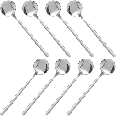 Trouver un ensemble de mini cuillères en acier inoxydable pour le café, le thé
