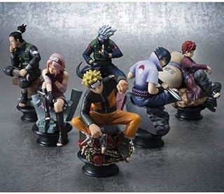 Figurine naruto chase 8 cm 6 pièces par paquet modèle sasuke