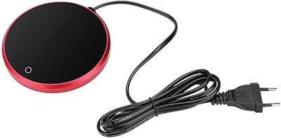 15w chauffe-tasse à café sous-verres chauffants étanche électrique tactile chauffage