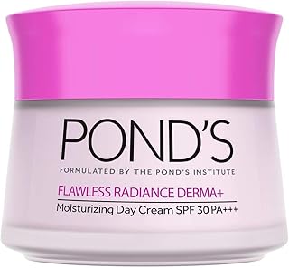 Crème de jour hydratante pond's flawless glow avec spf 30 et niacinamide pour un teint uniforme et estompe les marques brunes, 50g. Le discount haut de gamme, c'est possible avec Diaytar