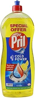 Liquide vaisselle pril cold power, liquide vaisselle citron - 1,5 litre