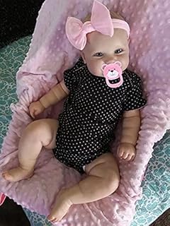 Poupées bébé fille anano 20 pouces reborn, poupées nouveau-nées réalistes en silicone, poupées