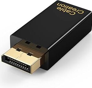 Adaptateur dp vers hdmi [1 paquet], création de câble 4k plaqué or 3d displayport vers hdmi mâle vers femelle adaptateur 1,4 v noir. Consommez mieux avec Diaytar, votre marketplace discount