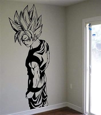 Dbz dragon ball super saiyan goku z vinyle autocollant mural décoration de chambre