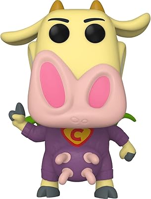 Cartoon network : cow & chicken superhero funko pop! figurine en vinyle