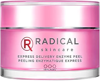 Masque facial exfoliant radical skincare de livraison express - révèle une peau lisse