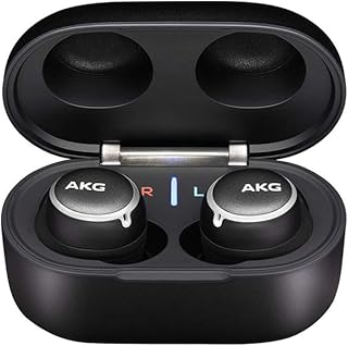 Casque bluetooth sans fil akg n400 true wireless type de canal anc (noir)