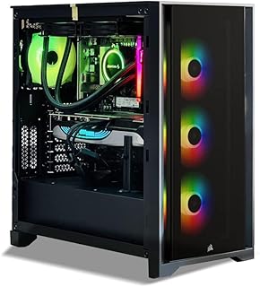 Ordinateur de bureau de jeu avec technologie de refroidissement liquide core i9 13e