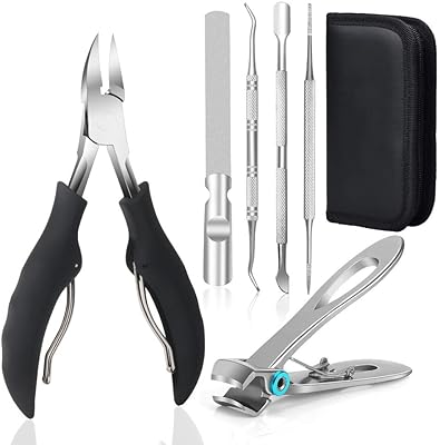 Kit d'ongles incarnés miocola, grand ensemble de coupe-ongles pour ongles incarnés épais, ensemble