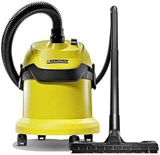 Aspirateur eau et poussière karicher wd2, 1000 w, 12 l, jaune