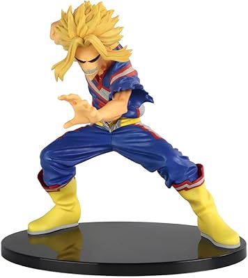Figurines banpresto colosseum 18 cm, multicolore, 16717 my hero academia special all might