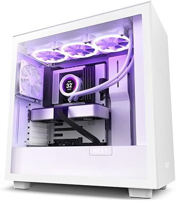 Nzxt h7 - cm-h71bw-01 - boîtier atx moyen tour - port usb type