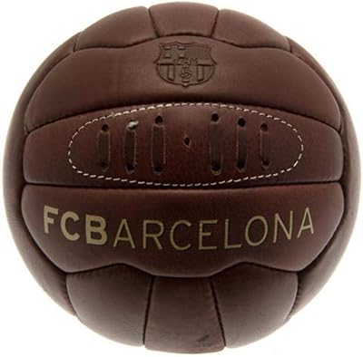 Ballon de football en cuir heritage fcb barcelona kids bc04269, multicolore, taille 5