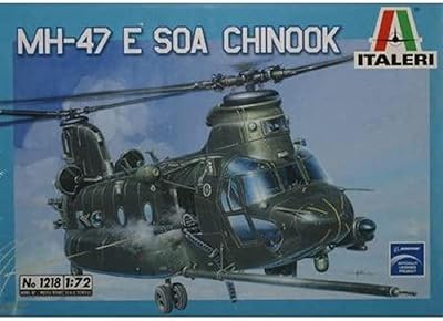 Ensemble de savon chinook italeri 1218s 1/72 mh-47 e