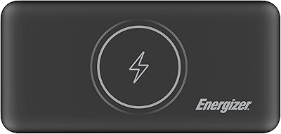 Banque d'alimentation sans fil à charge rapide energizer 10 000 mah, triple sorties