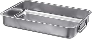 Ikea consis - plat à rôtir, acier inoxydable - 34x24 cm