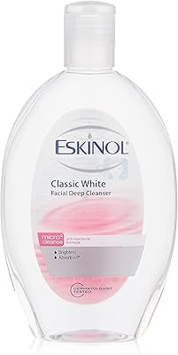 Eskinol classic white nettoyant profond pour le visage pour éliminer les points noirs